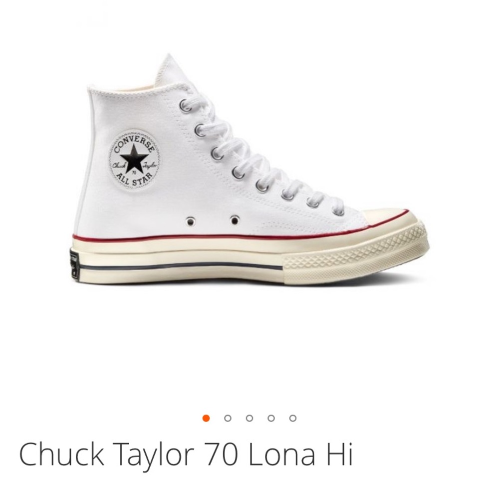 White converse brand new in box never worn